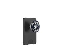 Funny Astronaut Galaxy Design - No Thoughts Just Space PopSockets PopWallet for MagSafe
