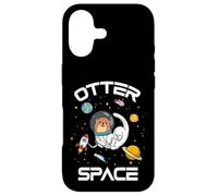 Funny Astronaut Kids Boys Girls Kawaii Lover Otter Space Case for iPhone 17