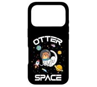 Funny Astronaut Kids Boys Girls Kawaii Lover Otter Space Case for iPhone 17 Pro