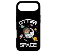 Funny Astronaut Kids Boys Girls Kawaii Lover Otter Space Case for iPhone Air