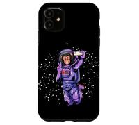 Funny Astronaut Monkey Chimpanzee Selfie, Space Humor Meme Case for iPhone 11