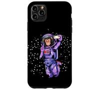 Funny Astronaut Monkey Chimpanzee Selfie, Space Humor Meme Case for iPhone 11 Pro Max