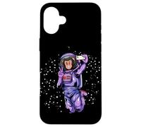 Funny Astronaut Monkey Chimpanzee Selfie, Space Humor Meme Case for iPhone 16 Plus