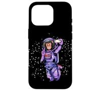 Funny Astronaut Monkey Chimpanzee Selfie, Space Humor Meme Case for iPhone 16 Pro