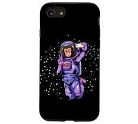 Funny Astronaut Monkey Chimpanzee Selfie, Space Humor Meme Case for iPhone SE (2020) / 7 / 8