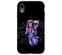 Funny Astronaut Monkey Chimpanzee Selfie, Space Humor Meme Case for iPhone XR
