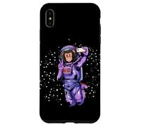 Funny Astronaut Monkey Chimpanzee Selfie, Space Humor Meme Case for iPhone XS Max