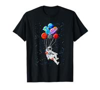 Funny Astronaut Planets Solar Space Science T-Shirt