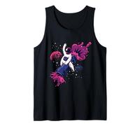 Funny Astronaut riding a Bazooka Tank Top