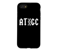 Funny ATGC DNA Base Pairs Molecular Biology Science Teacher Case for iPhone SE (2020) / 7/8