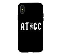 Funny ATGC DNA Base Pairs Molecular Biology Science Teacher Case for iPhone X/XS