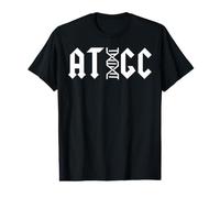 Funny ATGC DNA Base Pairs Molecular Biology Science Teacher Value Graphic T-Shirt
