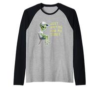 Funny Atlas Comet 31 Space Geek UFO Alien Astronomy 2025 Raglan Baseball Tee