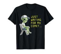 Funny Atlas Comet 31 Space Geek UFO Alien Astronomy 2025 T-Shirt