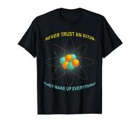 Funny Atom Art Men Women Stem Molecule Chemistry Teacher T-Shirt