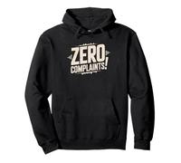 Funny Audiologist Zero Complaints Hearing Pun Humor Pullover Hoodie
