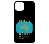 Funny Australia Danger Map - Things That Can Kill You Case for iPhone 15 Plus