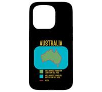 Funny Australia Danger Map - Things That Can Kill You Case for iPhone 15 Pro