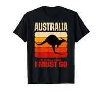 Funny Australia is Calling I Must Go Aussie Design Men Woman T-Shirt