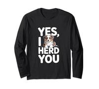 Funny Australian Shepherd Puppy Yes I Herd You Long Sleeve T-Shirt