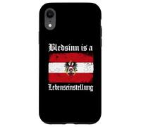 Funny Austrian Humor Slogan Bledsinn Is A Lebenseinstellung Case for iPhone XR