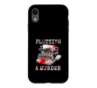 Funny Author Writer Plotting A Murder Case for iPhone XR