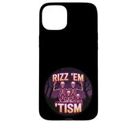 Funny Autism Rizz Em With The Tism Skeleton Meme Autistic Case for iPhone 15 Plus