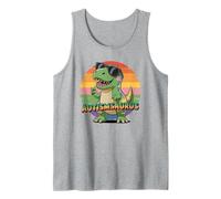 Funny AUTISMSAURUS T-Rex Rizz Em Tism Dino Mom Kindness SPED Tank Top