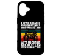 Funny Auto Mechanic Gift Car Guy Sport Car Lover Case for iPhone 16