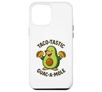 Funny Avocado Guacamole Mole Tacos Mexico Texas Tex Mex Case for iPhone 12 Pro Max