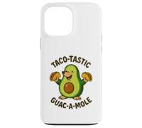 Funny Avocado Guacamole Mole Tacos Mexico Texas Tex Mex Case for iPhone 13 Pro Max