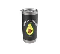 Funny Avocado Inflation Tariffs Egg Joke Mexico Stainless Steel Insulated Tumbler