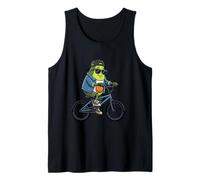 Funny Avocado On BMX Bike Cool Urban Cycling Tank Top