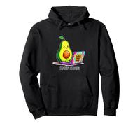 Funny Avocado Smashing Deadlines From Home Pullover Hoodie