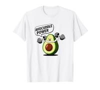 Funny Avocado Workout Fitness Health Food Cute Design T-Shirt