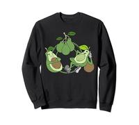 Funny Avocados Avocado Seed Ketogenic Diet Keto Avocado Sweatshirt