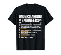 Funny Awesome Engineering Understanding Sarcastic Engineers T-Shirt