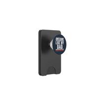 Funny Awesome like my Dad I Tell Dad Jokes PopSockets PopWallet for MagSafe
