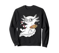 Funny Axolotl Artist Painter Cute Animal Lover Sweatshirt