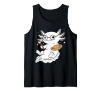 Funny Axolotl Artist Painter Cute Animal Lover Tank Top
