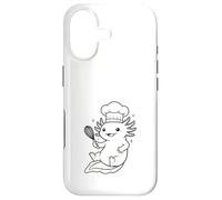 Funny Axolotl Chef Baking Lover Cute Kawaii Cook Case for iPhone 17