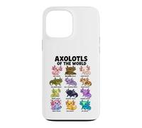 Funny axolotl lovers Axolotls of The World Case for iPhone 13 Pro Max