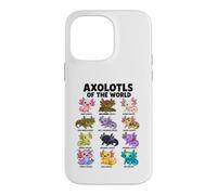 Funny axolotl lovers Axolotls of The World Case for iPhone 14 Pro Max