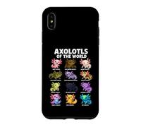 Funny axolotl lovers Axolotls of The World Case for iPhone XS Max