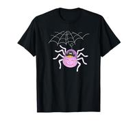 Funny baby comic spider with spider web T-Shirt