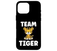 Funny baby cute tigers quote Team tiger Case for iPhone 16 Pro Max