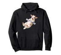 Funny Baby Goat Duct Tape Meme Cute Kid Farm Animal Humor Pullover Hoodie