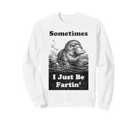 Funny Baby Platypus Farting Sometimes I Just Be Fartin' Sweatshirt