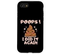 Funny Baby Poops I Did It Again Sunglasses Diaper Humor Case for iPhone SE (2020) / 7/8