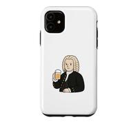Funny Bach Beer Composer Classical Music Baroque Humor Case for iPhone 11